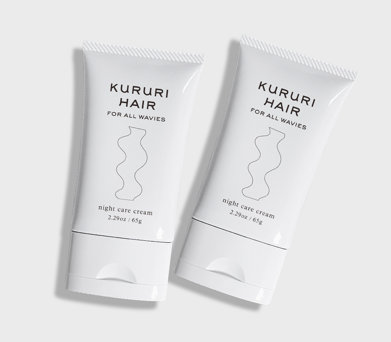 クルリヘア　ナイトケアクリーム　65g KURURI ナイトケア クリーム【2本セット】 – KURURI HAIR